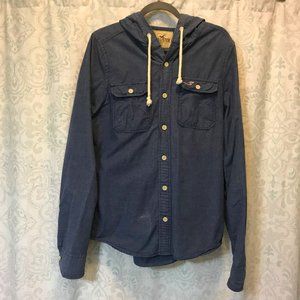 Hollister Button Down Hoodie